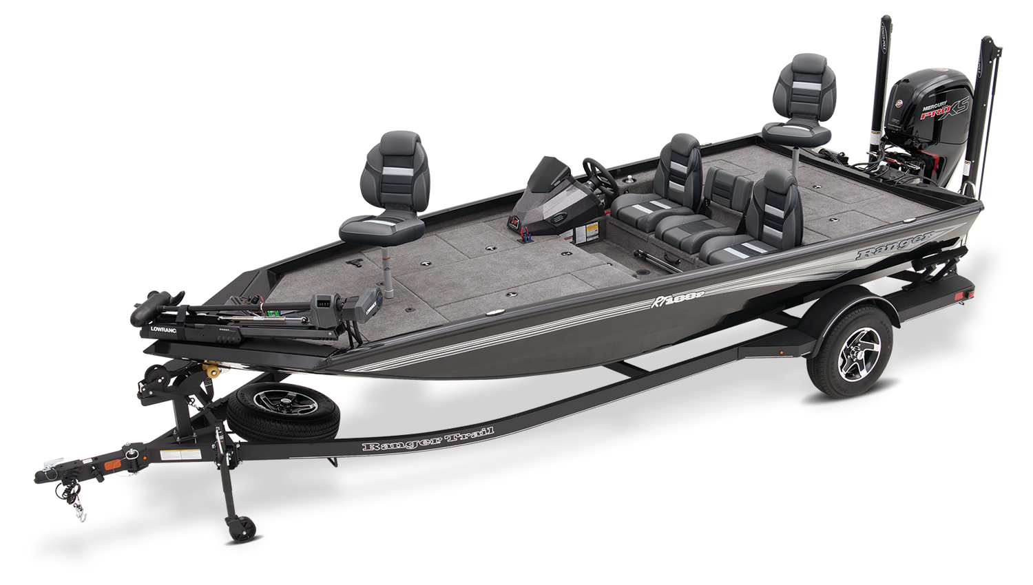 2025 RANGER RT188P w/ 115 ELPT Pro XS FourStroke Command Thrust Mercury ...